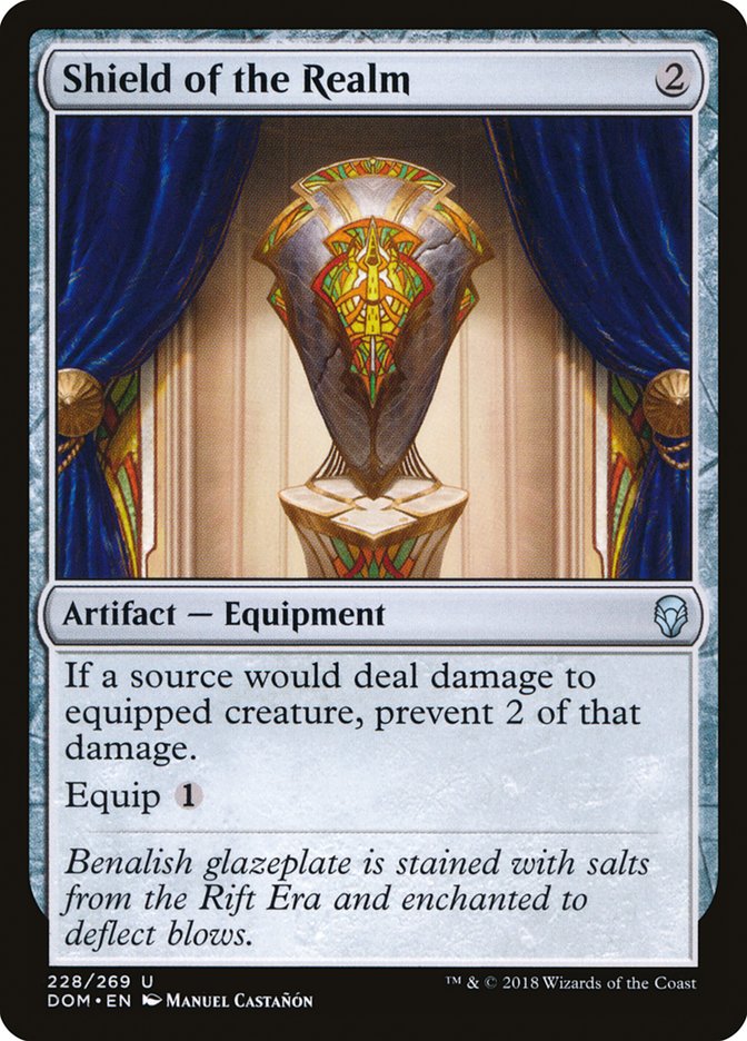 shield of the realm magic the gathering dominaria dom-228