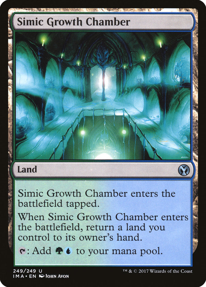 simic growth chamber magic the gathering iconic masters ima-249