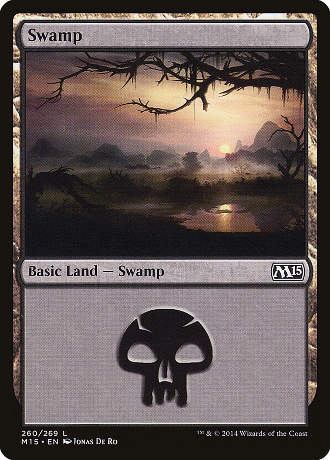 swamp magic the gathering magic 2015 m15-260
