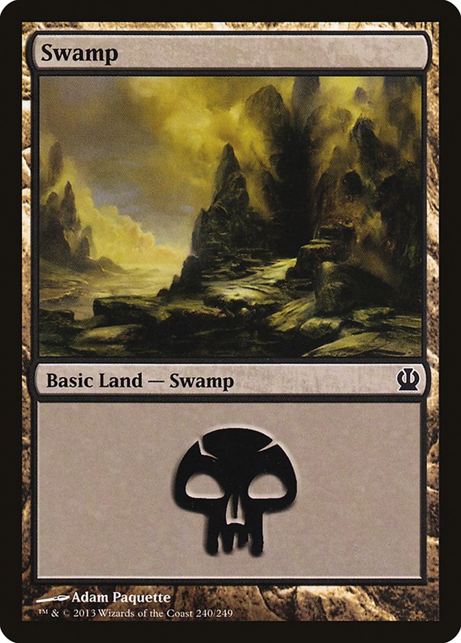 swamp magic the gathering theros ths-240